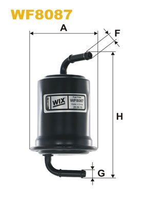 WIX FILTERS Kütusefilter WF8087